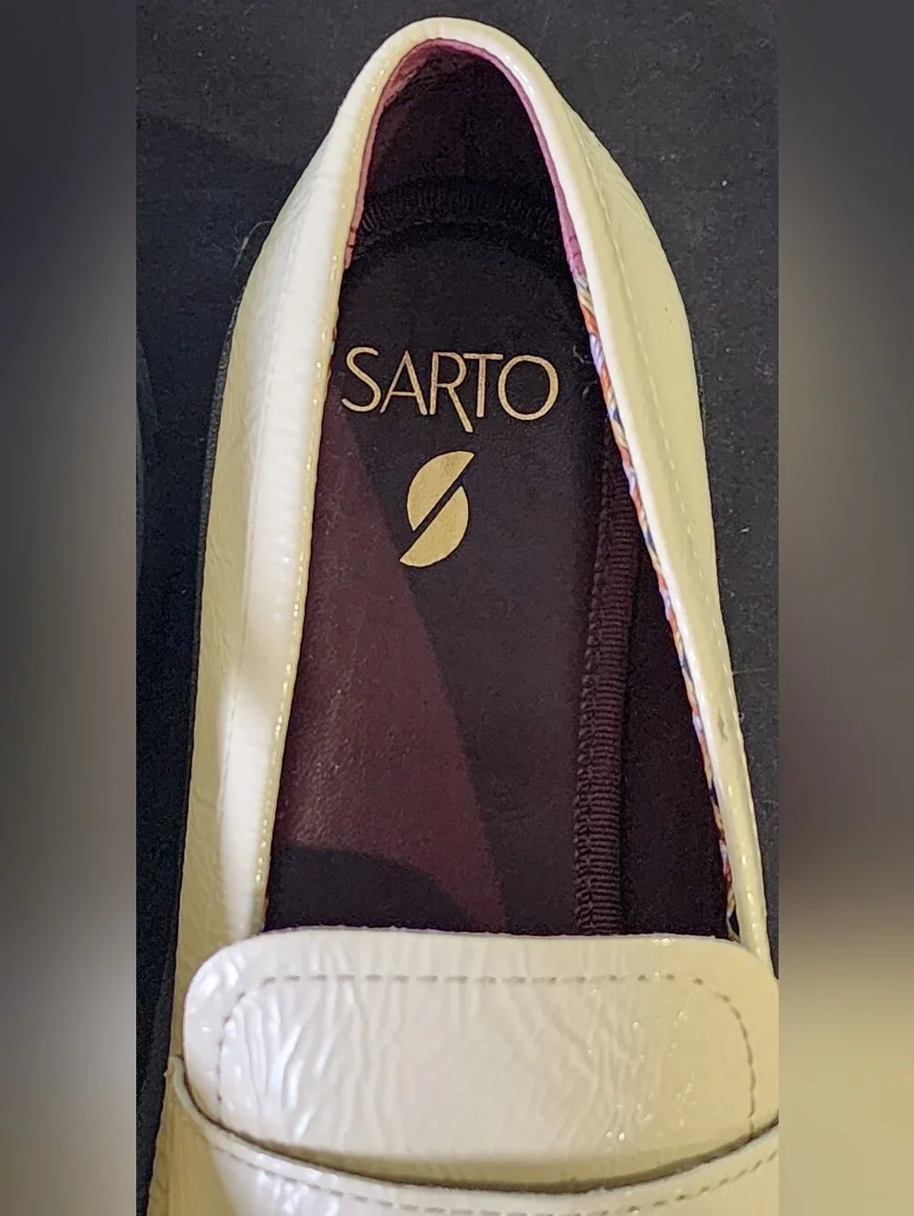 SARTO by Franco Sarto | Balinna Platform Tassel Loafers | Cream | U.S. Size 6.5